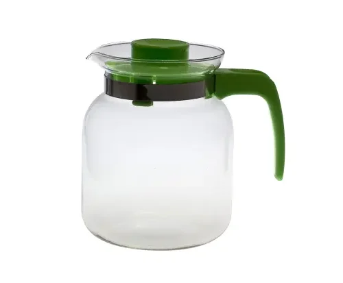 Kanvica JULIE 1,45 l s farebným viečkom a rukoväťou
