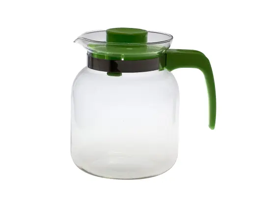 Kanvica JULIE 1,45 l s farebným viečkom a rukoväťou