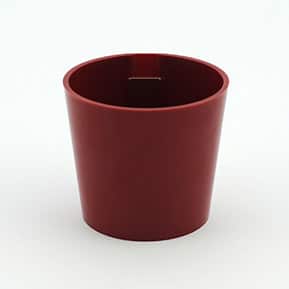 Magnetický kvetináč Cone 6cm bordový