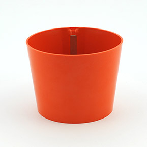 Magnetický kvetináč CONE 10cm oranžový