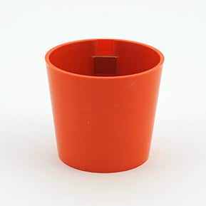 Magnetický kvetináč Cone 6cm oranžový