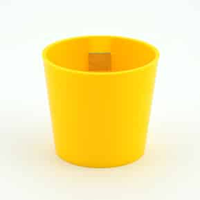 Magnetiký kvetináč Cone 6cm žltý