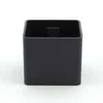 Magnetický kvetináč Cube 6cm čierny