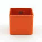 Magnetický kvetináč Cube 6cm oranžový