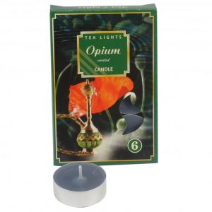 čajové sviečky 6ks opium