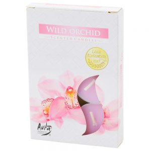 čajové sviečky 6ks orchidea