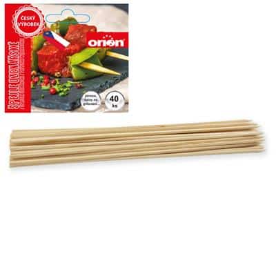 Špajdle hrotené 30cm 40ks