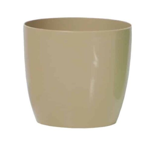 Kvetináč COUBI okrúhly cappuccino