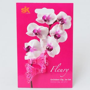 Štipce na orchidee ružové 2ks