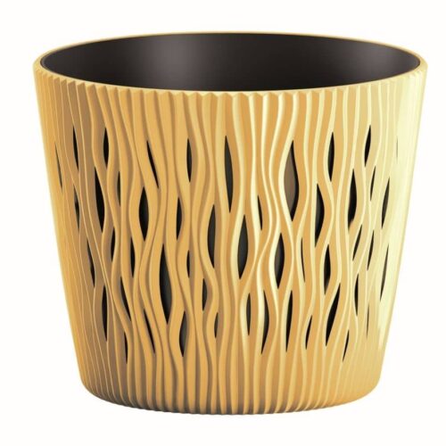 Kvetiáč sandy round žltý horčica