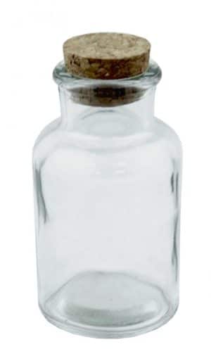 Fľaša guľatá s korkovým uzáverom 250 ml