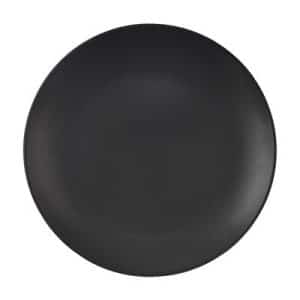 Tanier plytký ALFA pr. 27 cm čierny