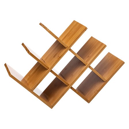 Bambusový stojan na víno 8 fliaš