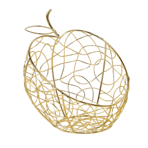Košík na ovocie v tvare jablka