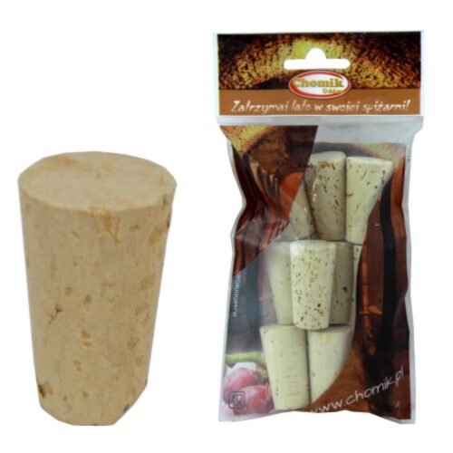 Korková zátka kónická 4cm – 10 ks balenie