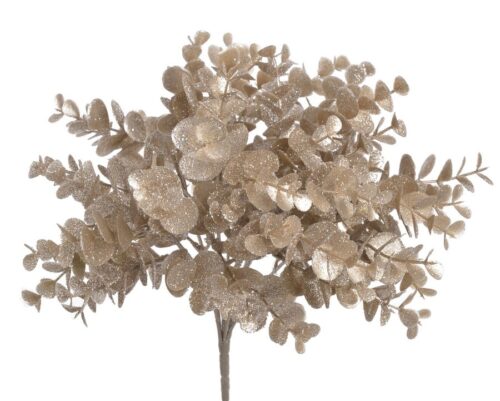 Kytica eukalyptus medená gliter
