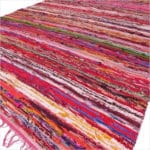 Luxusný ručne tkaný koberec 150 x 90cm červený