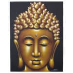 Obraz Budhu pieskovaný zlatý