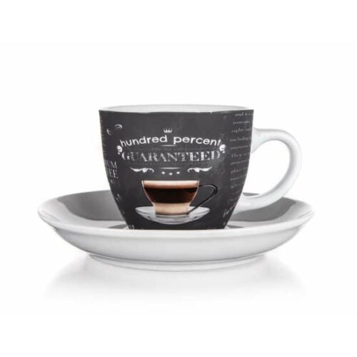 Šálka s tanierikom 100 PERCENT 190 ml