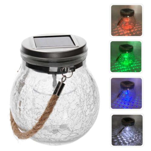 Solárna lampa na zavesenie guľa - Image 2