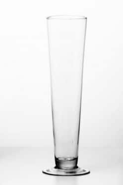 Váza sklenená 10x39cm