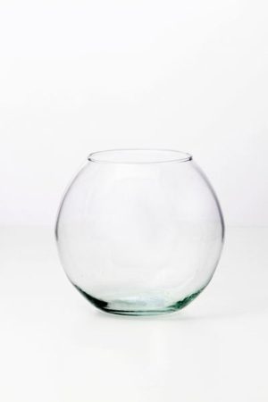 Váza sklenená Guľa
