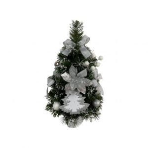 Vianočný stromček 40cm strieborný