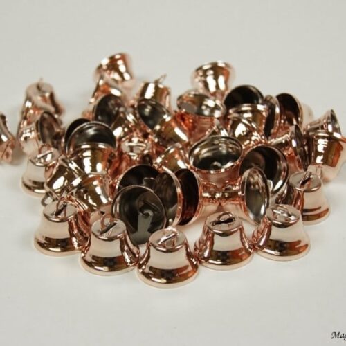 Zvonček 2,3cm bronz 28ks