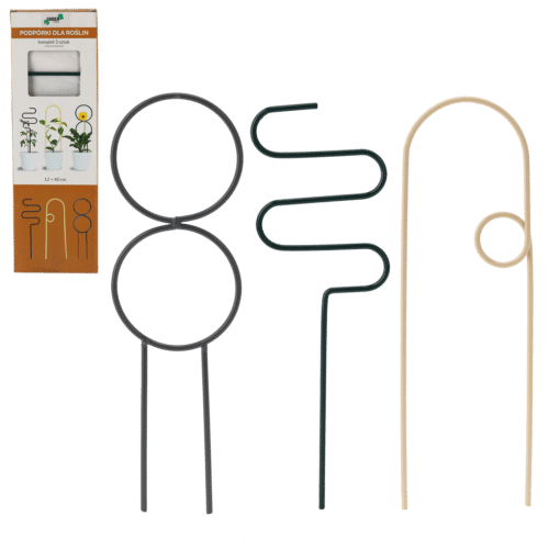 Opora ku kvetom sada 3ks mix