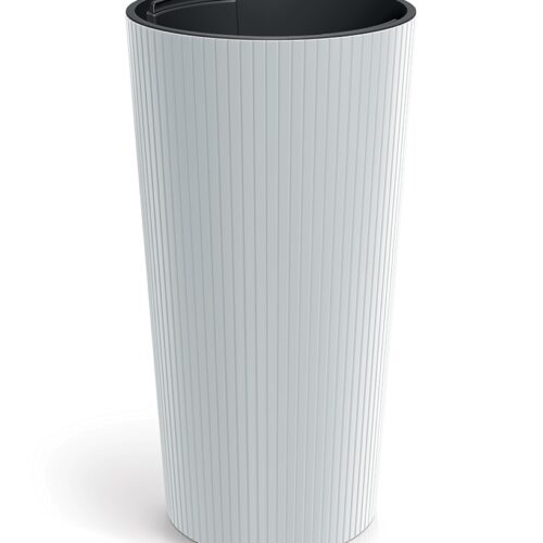Kvetináč LAMIA SLIM biely